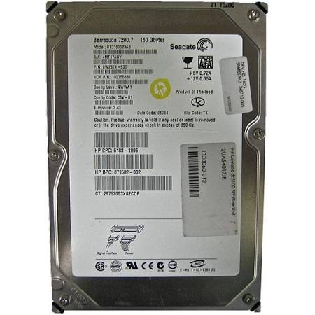 SPS-HDD 160GB 7.2K WD SATA II LOCKED (615354-001)