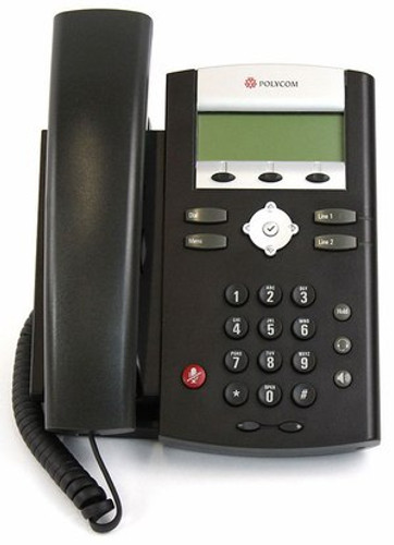 Polycom SoundPoint IP 330 w/AC Adapter (2200-12330-001) - RECERTIFIED