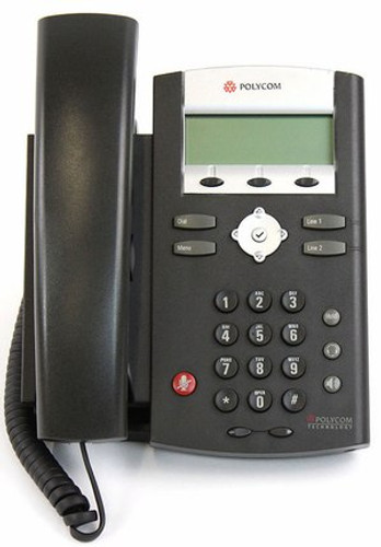 Polycom SoundPoint IP 321 w/AC Adapter (2200-12360-001) - RECERTIFIED