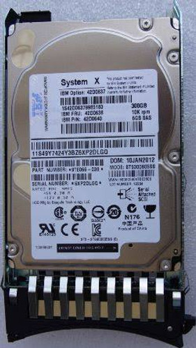 IBM 300-GB 15K 3.5 SAS HS HDD (49Y1856) - RECERTIFIED IBM 300-GB 15K 3.5 SAS HS HDD (49Y1856) - RECERTIFIED