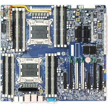 HP Z820 DDR3 1333MHZ SYSTEM BOARD (SUPPORTS V2/V3 PROCS) (708610-601) - RECERTIFIED