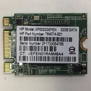 SPS-DRV SSD 32GB 6G 2230 SATA MLC M2 (764074-001) - RECERTIFIED