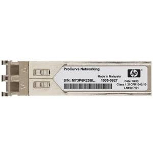 HPE X115 - SFP (mini-GBIC) transceiver module - 100Mb LAN( JD101A) HPE X115 - SFP (mini-GBIC) transceiver module - 100Mb LAN( JD101A)