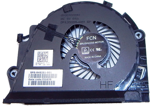 PROCESSOR FAN ASSEMBLY (848251-001) - RECERTIFIED