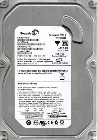 DL180 HP 160GB 7.2K RPM HDD (9CC132-302) - RECERTIFIED