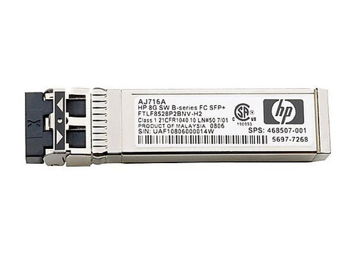 HPE - SFP+ transceiver module - 16Gb Fibre Channel (Short Wave) - Smart Buy( C8R24SB) - RECERTIFIED