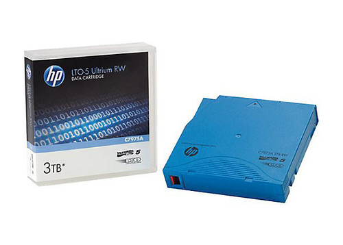 HPE LTO Ultrium 5 1.5 TB Non-custom Labeled Data Cartridge( C7975AN)
