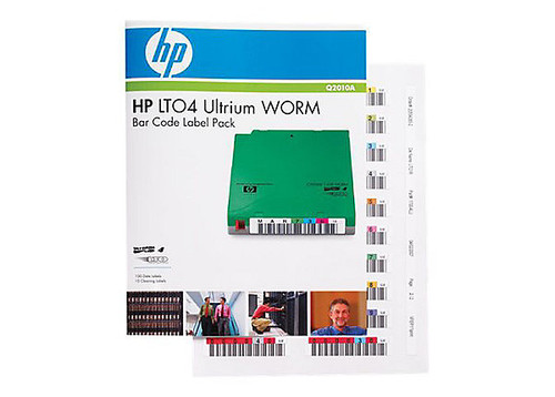 HPE Ultrium 4 WORM Bar Code Label Pack - barcode labels( Q2010A)