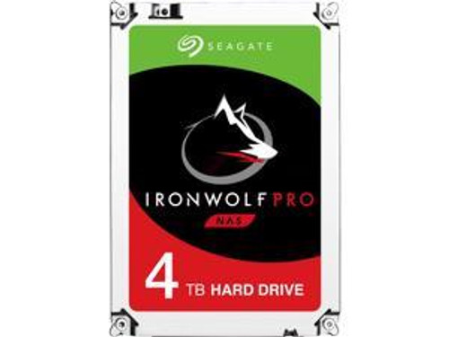 Seagate IronWolf Pro ST4000NE0025 - hard drive - 4 TB - SATA 6Gb/s (ST4000NE0025) - RECERTIFIED Seagate IronWolf Pro ST4000NE0025 - hard drive - 4 TB - SATA 6Gb/s (ST4000NE0025) - RECERTIFIED