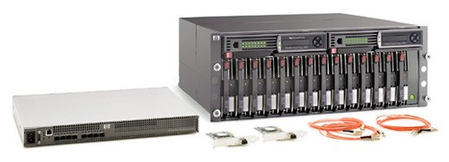 HP 397079-B21 STORAGEWORKS MODULAR SMART ARRAY MSA1000 SAN STARTER HA KIT SWITCH - 8 PORTS.