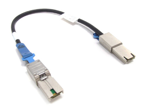 HP - 0.5M (1.64FT) EXTERNAL MINI SAS TO MINI SAS CABLE (407344-001).