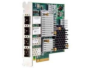 HP 657903-002 8GB 4PORT FIBRE CHANNEL HOST BUS ADAPTER WITH STANDARD BRACKET CARD ONLY FOR HP P10000 3PAR STORAGE SYSTEM.