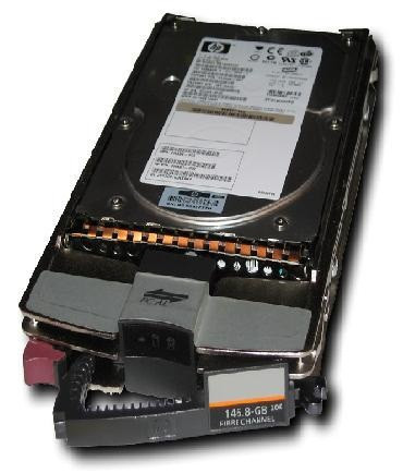 HP 300590-001 146.8GB 10000RPM FIBRE CHANNEL 3.5INCH HARD DISK DRIVE WITH TRAY.