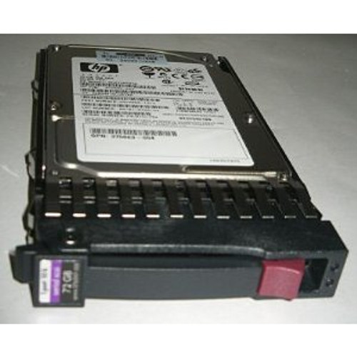 HPE 375863-006 72GB 10000RPM SAS 3GBPS 2.5INCH SFF HOT SWAP DUAL PORT HARD DISK DRIVE WITH TRAY.