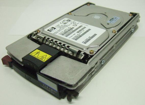HP 365695-001 72.8GB 10000RPM 80PIN ULTRA-320 SCSI 3.5INCH FORM FACTOR 1.0INCH HEIGHT HOT-PLUG HARD DISK DRIVE WITH TRAY FOR PROLIANT SERVER.