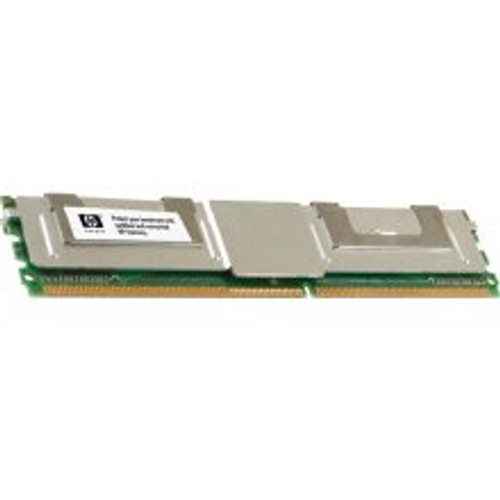 HP 491834-001 4GB (1X4GB) 667MHZ PC2-5300 CL5 DUAL RANK FULLY BUFFERED DDR2 SDRAM 240-PIN DIMM GENUINE HP MEMORY KIT FOR HP PROLIANT SERVER DL360 DL380 ML370 G5.