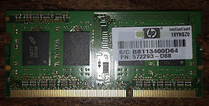 HP 572293-D88 2GB (1X2GB) 1333MHZ PC3-10600 NON-ECC UNBUFFERED DDR3 SDRAM 240PIN DIMM GENUINE HP MEMORY FOR BUSINESS DESKTOP PC.