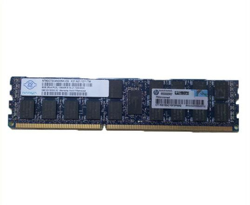 HP 647653-081 16GB (1X16GB) 1333MHZ PC3-10600 CL9 DUAL RANK LOW VOLTAGE ECC REGISTERED DDR3 SDRAM DIMM GENUINE HP MEMORY FOR HP PROLIANT SERVER G8 SERIES.
