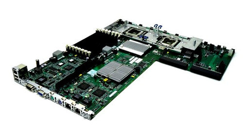 HP 412199-001 SYSTEM BOARD SUPPORTING INTEL XEON 50XX AND 51XX PROCESSORS FOR PROLIANT DL360 G5 SERVER.