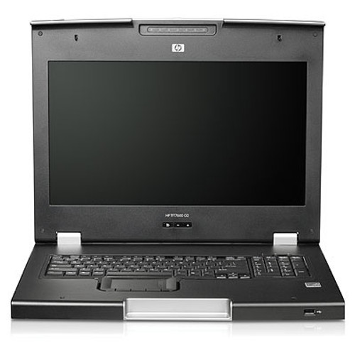 HP 602138-001 TFT7600 G2 RACKMOUNT LCD - 17.3 ACTIVE MATRIX TFT LCD - USB, MINI-DIN (PS/2) KEYBOARD/MOUSE - 1U HEIGHT.