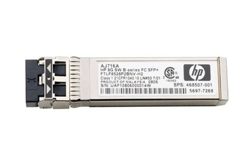 HP 5697-7268 8GB SHORTWAVE FC B-SERIES SFP+ TRANSCEIVER. HP 5697-7268 8GB SHORTWAVE FC B-SERIES SFP+ TRANSCEIVER.