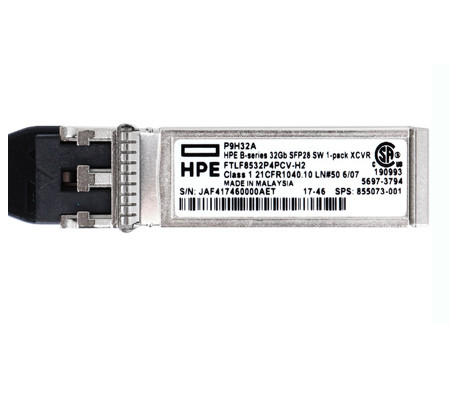 HPE 5697-3794 B-SERIES 32GB FC SHORTWAVE 100M SFP+ TRANSCEIVER.