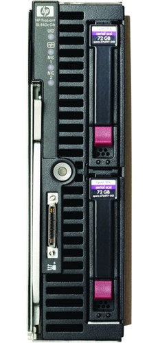 HP 532019-B21 PROLIANT BL460C G6- 2X INTEL XEON QC E5540/2.53 GHZ 8GB RAM 2X10GIGABIT ETHERNET BLADE SERVER.