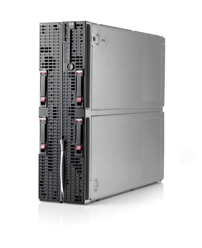 HP 643782-B21 PROLIANT BL680C G7 - 2X OCTA-CORE XEON E7-4830/ 2.13 GHZ, L3 CACHE, 64GB DDR3 SDRAM, HP NC553I, SMART ARRAY P410I, 4-WAY BLADE SERVER.