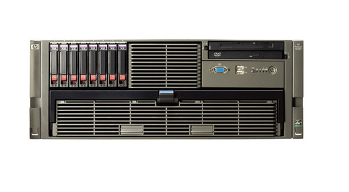 HP - PROLIANT DL585 G5 - 4P AMD OPTERON QC 8356/ 2.3GHZ, 8GB DDR2 SDRAM, SMART ARRAY P400, 2X GIGABIT ETHERNET 4U RACK SERVER (448188-001).