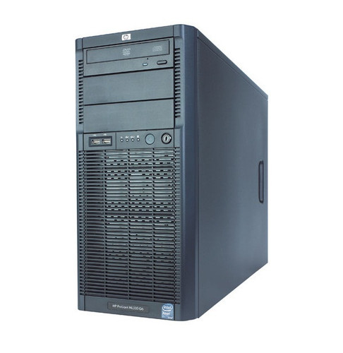 HP 504271-B21 PROLIANT ML330 G6 CTO CHASSIS - INTEL 5500 CHIPSET WITH NO CPU, NO RAM, NO HDD, NC326I GIGABIT SERVER ADAPTER, SMART ARRAY B110I RAID CONTROLLER, 5U TOWER SERVER.