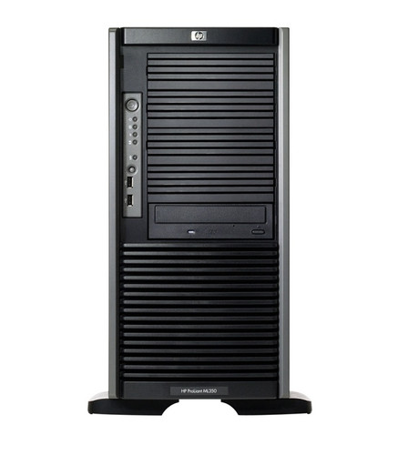 HP 458246-001 PROLIANT ML350 G5 BASE MODEL - 1X INTEL XEON QUAD-CORE E5410/ 2.33GHZ, 1GB RAM, NC373I GIGABIT ADAPTER, SMART ARRAY E200I WITH 128MB BBWC, SFF SATA, ILO, 800W PS, 5U TOWER SERVER.