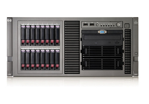 HP 433753-001 PROLIANT ML370 G5 HIGH PERFORMANCE MODEL - 2P INTEL XEON E5345 QC 2.33GHZ, 4GB RAM, SAS 16SFF, SMART ARRAY P400 WITH 512MB BBWC, HS DVD-ROM, GIGABIT ETHERNET, 2X800W 5U RACK SERVER.