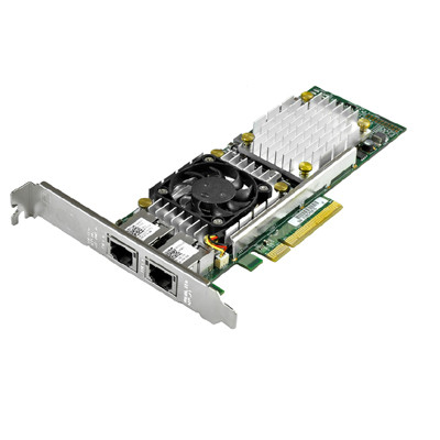 DELL 5MV09 57810S 10GBE BASE-T DUAL PORT PCI-E 2.0 X8 5.0 GT/S CONVERGED NETWORK ADAPTER FOR POWEREDGE R420/R620/R720/ R720XD/ R815/R820/R910.NETWORK ADAPTER-5MV09