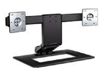 HP AW664AA ADJUSTABLE DUAL MONITOR STAND FOR DESKTOP PC SERIES.