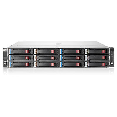 HP BK765A 12 BAY STORAGEWORKS D2600 W/12 2TB 3G SATA 7.2K LFF HDD 24TB BUNDLE.