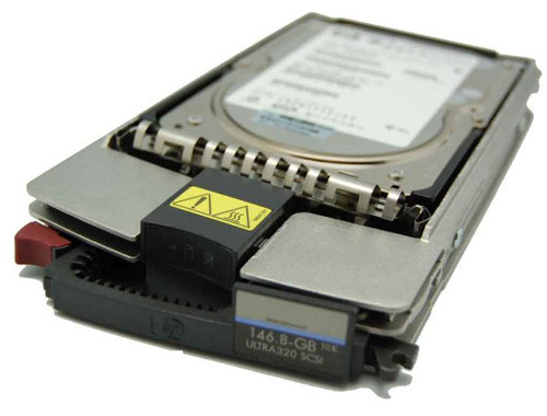 HP BD14687B52 146.8GB 10000RPM 80PIN ULTRA-320 SCSI 3.5INCH HOT SWAP HARD DISK DRIVE WITH TRAY FOR PROLIANT SERIES SERVERS.