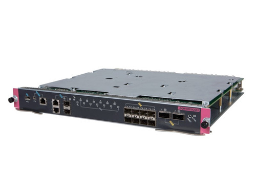 HP JH209-61001 FLEXNETWORK 7500 2.4TBPS FABRIC WITH 8-PORT 1/10GBE SFP+ AND 2-PORT 40GBE QSFP+ MAIN PROCESSING UNIT - SWITCH - PLUG-IN MODULE.