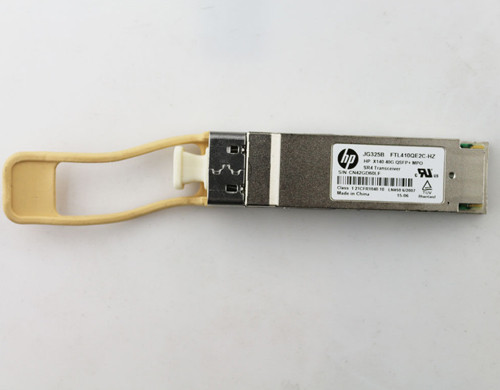 HP FTL410QE2C-HZ X140 40G QSFP+ MPO SR4 TRANSCEIVER.