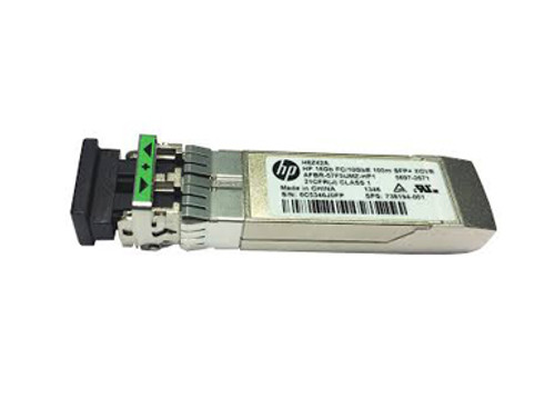 HP FTLF8546P3BCV-HP STOREFABRIC 16GB FC/10GBE 100M SR SFP+ XCVR TRANSCEIVER.