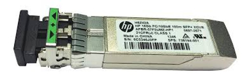 HP - STOREFABRIC 16GB FC/10GBE 100M SR SFP+ TRANSCEIVER (738194-001).