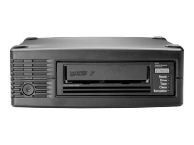 HP BB874A 6TB/15TB STOREEVER LTO-7 ULTRIUM 15000 HH SAS 6 GBPS EXTERNAL TAPE DRIVE.