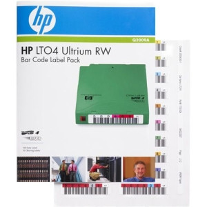 HP Q2009A LTO-4 ULTRIUM RW BAR CODE LABEL PACK.  . MINIMUM ORDER 3 PCS.