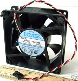 DELL D1592 92MM X 32MM FAN SHROUD ASSEMBLY FOR DIMENSION 2400 3000 4600 4700 8350.