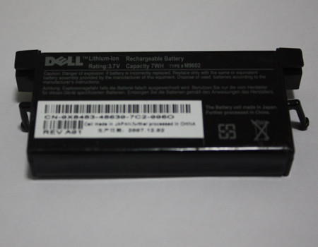 DELL GC9R0 3.7V 7WH RAID CONTROLLER BATTERY FOR PERC 5/E 6/E.