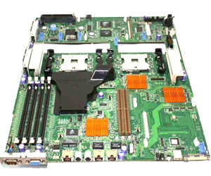 DELL - DUAL XEON SYSTEM BOARD, 533MHZ FSB, FOR POWEREDGE 1750 SERVER (R5939).