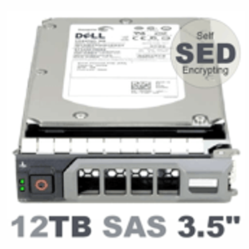400-BXLE Dell 12-TB 12G 7.2K 3.5 SAS SED/FIPS SAS w/F238F