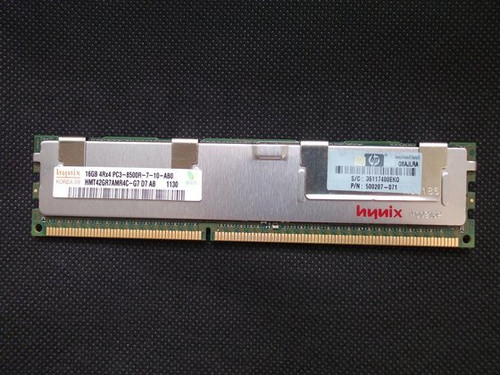 HP 500666-B21 16GB 4RX4 DDR3 1066Mhz PC3-8500 Ecc HP 500666-B21 16GB 4RX4 DDR3 1066Mhz PC3-8500 Ecc
