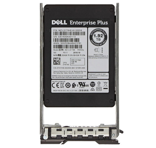 Dell Y4th9 1.92tb Read Intensive SAS-12Gbps 2.5inch SSD Dell Y4th9 1.92tb Read Intensive SAS-12Gbps 2.5inch SSD