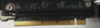 HP 685184-001 X16 PCIE RISER CARD (WITHOUT SAS SUPPORT) FOR PROLIANT DL360E GEN8 SERVER.