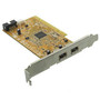 HP 515182-001 DUAL PORT PCI-E IEEE 1394 FIREWIRE FULL HEIGHT INTERFACE CARD ONLY.